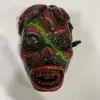 Máscara de Horror de Halloween Nueva Transfronteriza, Cubrecabeza Cara de Fantasma, Atrezzo para Performance de Asesinato en Serie y Sala de Escape, Máscara de Zombi