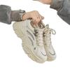 Sapatos masculinos de verão, malha respirável, esportivos para jovens, antiderrapantes, casuais, sola grossa, aumento de corrida, branco, Torre, sapatos da moda