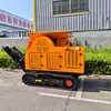 Exportando a EE. UU.: Mini trituradoras de piedra tipo oruga, trituradoras primarias de mineral y trituradoras de mandíbula para proyectos de infraestructura