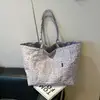 Bolso Grande Casual Estampado de Leopardo para Mujer 2026 Nuevo Bolso Tote Estampado Estilo Perezoso Moda Nicho Bolso de Hombro