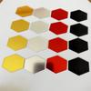 Pegatinas de Pared Espejo Acrílico Venta Caliente Transfronteriza Decoración de Escaleras y Pasillos Pegatinas de Pared Espejo Hexagonal Espejos Suaves Autoadhesivos