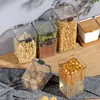 Lata Selada para Cozinha Caixa Selada para Alimentos Lata de Armazenamento para Frutas Secas e Produtos Secos Lata de Armazenamento para Temperos Caixa de Armazenamento à Prova de Umidade e para Manter a Frescura