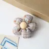 Atmósfera de Otoño e Invierno Estilo Navideño Tela de Cuadros Accesorios de Flores Accesorios para el Cabello DIY Broche para Ropa Mercería Accesorios