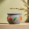 00 Maceta Grande de Suculentas Mediterráneas para Uso Doméstico, Cerámica Gruesa Creativa Cerámica Vintage Maceta de Barro Rojo Bandeja para Flores Venta al por Mayor