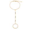 Pulsera de Dedo Colorida de Moda Transfronteriza 2026 Nueva Cadena de Dedo Ojo del Diablo Joyería de Moda Personalizada para Mujeres