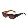 Óculos de Sol Olho de Gato Moda Europeia e Americana para Homens e Mulheres, Armação Pequena Personalizada, Hastes Largas, Óculos de Sol com Proteção UV, Tendência Marca Grande, Transfronteiriço