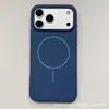 Adecuado para Funda de Teléfono Móvil Apple 17 Iphone17Promax Cubierta Protectora Magnética Magsafe Anti-Caída Nueva Cáscara Suave