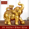 Un par de adornos de elefante para atraer la riqueza, adecuados para sala de estar, mueble de vino, recibidor, decoración de escritorio de oficina, regalos de inauguración de casa