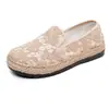 Zapatos Casuales Blancos de Grulla de Almohada 2026 Estilo Nuevo para Mujer de Primavera Transpirables con Suela Gruesa y Suela Suave Slip-On