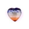 Adornos de amor de cristal natural de 2 cm, piedra de palma en forma de corazón, artesanías de piedra, regalo de corazón de melocotón, venta al por mayor, explosiones transfronterizas