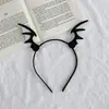 2026 Nuevo Sombrero de Mago Calabaza de Halloween Diadema Festival Broma Divertida Goma para el Cabello Lado Calavera Pinza para el Cabello Accesorios para el Cabello