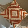 Estilo Retrô Escandinavo Ins Boêmio Étnico Luxo Acessível Fronha de Almofada Acolchoada Fronha de Almofada com Franja para Sofá