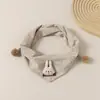 Bufanda para Bebé Otoño e Invierno Conejito Infantil Bufanda Triangular para Niños Estilo Primavera y Otoño Niños y Niñas Calentador de Cuello Cálido a Prueba de Viento