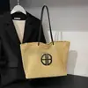 Bolso de Playa de Diseño Único para Mujer, Gran Capacidad, Bolso Tote de Compras Tejido Color-Blocking, Bolso Casual de Hombro