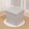 Taburete de tela para almacenamiento, taburete plegable para el hogar, taburete de almacenamiento para dormitorio, taburete de tela para cambiar zapatos, taburete de tela para sala de estar y sofá.