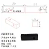 Acoplador de Junta Flexible de Tira de Aluminio M4 de Tres Agujeros Conector de Barra de Aluminio M3 de 4 Agujeros Adaptador de Fijación para Competencia de Robots