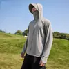Ropa de Protección Solar de Seda de Hielo UPF50+ para Hombres y Mujeres, Chaqueta Suelta Transpirable Anti-UV para Exteriores Verano 2026