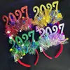 Diadema 2026 Diadema Digital Guirnalda Dulce de Año Nuevo Adorno para la Cabeza de Nochevieja Diadema Brillante Accesorios para el Cabello para Fiesta Infantil Festival
