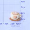 Café Urso Bonito Dos Desenhos Animados DIY Creme Cola Telefone Shell Headwear Hairpin Resina Acessórios Sapato Fivela Material de Jóias