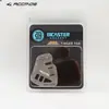 Protector de dedos para arco recurvo Becaster, versión con soporte de mentón de piel de vaca ASA, protector de manos para arco y flecha, equipo de protección profesional competitivo.