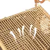 Mesas e Cadeiras de Exterior, Cadeiras de Rattan, Mesas e Cadeiras de Chá para Jardim de Varanda, Cadeiras Chinesas de Lazer ao Ar Livre, Combinação de Mesa e Cadeiras para Pátio Externo