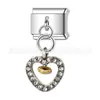 Colgante de Amor Venta Caliente Transfronteriza Módulo de Pulsera Combinable Empalmable de Sección Única 9 mm Pulsera Módulo Adornos de Mano DIY Lindos Venta al por Mayor
