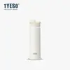 Botella Deportiva Portátil Tyeso con Asa, Vaso de Agua de Acero Inoxidable, Taza Termo de Gran Capacidad Aislada al Vacío, Termo de Doble Capa Estilo Nórdico