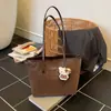 Bolso Transfronterizo con Estampado de Leopardo para Mujer, Nuevo Bolso de Viaje Súper Popular Otoño e Invierno, Bolso Tote de Gran Capacidad para Viaje, Bolso de Hombro para Salir