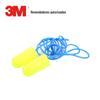 Protetores auriculares 3M 311-1250 com redução de ruído alta, tipo bala de espuma PU, com fio 1011006