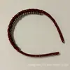 Diadema de tela de lunares simple envolvente para mujer, diseño de corona alta, diadema antideslizante con dientes para lavarse la cara, accesorio para el cabello elegante y con estilo