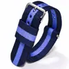 Pulseira de relógio de nylon adequada para Dw pulseira de relógio de nylon pulseira de relógio de lona de nylon da moda nato nato relógio de pulso pulseira de relógio