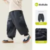 Pantalones para Niños de Dudu: Pantalones Largos de Invierno para Niños, Pantalones Casuales para Niñas, Ropa para Bebés y Niños, Prenda Básica Elegante para el Día a Día con Forro de Felpa