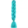 Trenzas Grandes de Fibra Sintética de Comercio Exterior, Trenzas de Colores, Peluca, Cabello para Trenzas Jumbo, Rastas Africanas, Cabello para Crochet