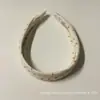 Diadema Versátil Coreana de Primavera para Mujer, Diadema de Esponja que Aumenta la Altura, Diadema Floral para Primavera y Verano, Diadema de Parte Alta
