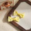 Lazo a cuadros semiacabado, accesorios para el cabello, pinzas para el cabello, caja de regalo, zapatos, accesorios decorativos, venta al por mayor, directo de fábrica