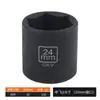 Dado hexagonal corto neumático de 3/8 de pulgada para llave de impacto de aire, dado hexagonal, acero al cromo vanadio, dado pequeño para llave de impacto de aire