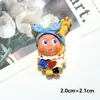 Dibujos Animados Brillo Pan Estrella DIY Accesorios de Resina Pequeña Pegamento de Crema Pasador Funda de Teléfono Hebilla de Zapato
