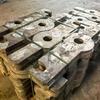 Procesamiento de piezas de aluminio fundido personalizadas, Fundiciones de aleación de aluminio por fundición en arena, Codo de brida triple de aluminio, Piezas mecánicas, Carcasa