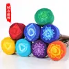 Maço para tigela tibetana budista do Nepal, Martelo de feltro de lã para tigela sonora, Maço para tigela tibetana de Xizang, Acessório de tigela lua cheia para terapia sonora profissional