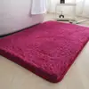 Alfombra de Baño Gruesa de Lana de Cordero Transfronteriza Color Sólido Simple Absorbente Felpudo Sala de Estar Alfombra de Piso de Cobertura Completa Alfombra para Entrada de Dormitorio