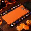 Serie de Halloween Transfronteriza Tela Cuadros Manteles Individuales, Manteles Individuales, Sala de Estar, Mesa de Comedor Occidental, Decoración de Cafetería, Aislamiento Térmico Personalización