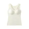 Chaleco Cálido, Cómodo y Elástico, Elegante Cuello en V, Ajustado, Anti-Caída, Adelgazante, Forro Polar Cálido, Capa Base a Prueba de Frío