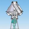 Distribuidor Rotativo Controlado Eletricamente, Equipamento de Processamento de Alimentos, Distribuição de Material, Máquina de Alimentação Totalmente Automática e Eficiente, Divisor Rotativo de Material