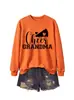 Sudadera deportiva casual cómoda versátil para mujer cheer grandma Amazon eBay tienda independiente capa base