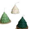 Velas navideñas transfronterizas, recuerdos atmosféricos, velas simuladas hechas a mano, velas artesanales para árbol de Navidad