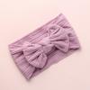 El Mejor Sombrero para Niños de Europa y América, Diadema Ancha Nudada para Bebé, Diadema de Jacquard de Nylon con Lazo para Niña, 33 Colores