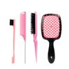 Peine de Amazon para peinar el cabello, peine hueco, peine para el cabello, cepillo de pelo de tres piezas, peine de cola de ratón, cepillo de borde