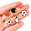 Deportes de Pelota Gota de Aceite Joyería Accesorios DIY Tenis de Mesa Fútbol Colgante Cadena de Teléfono Llavero Colgante Hecho a Mano
