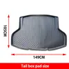 Adequado para porta-malas de Honda Civic 16-21, Resistente ao Desgaste, Impermeável, Modificado, de Uso Específico, Tapete de Porta-Malas TPE Ecológico