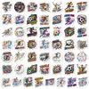 Compra Direta Transfronteiriça de 50 Adesivos de Texto com Poses de Gol da Copa do Mundo de Futebol para Decoração da Bochecha, Adesivos à Prova d'Água